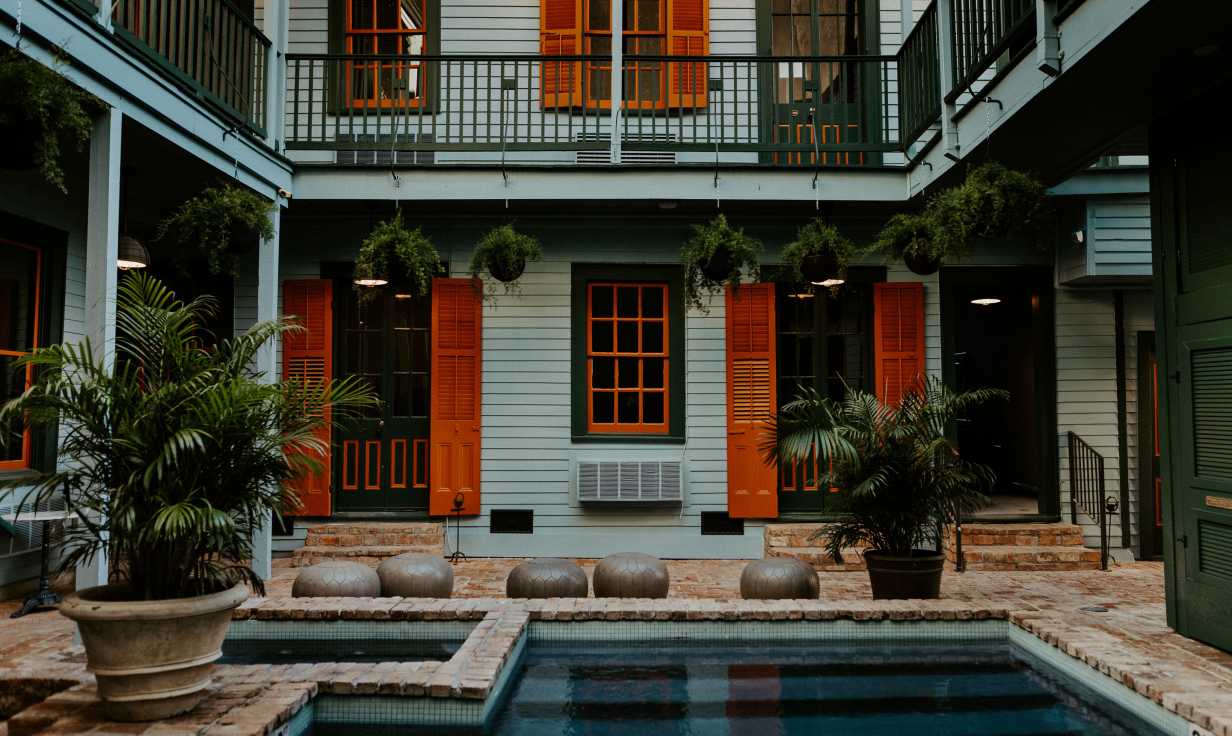 The Frenchmen Pool Area