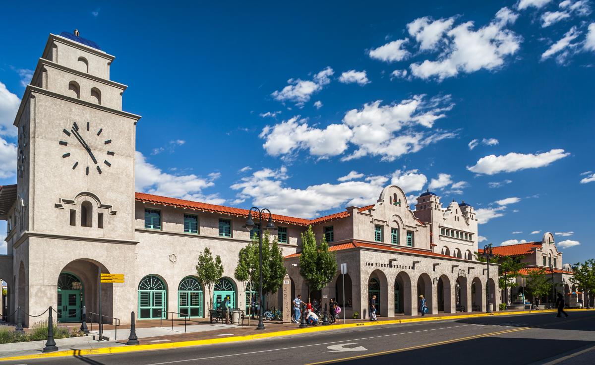 Alvarado Train Station Downtown