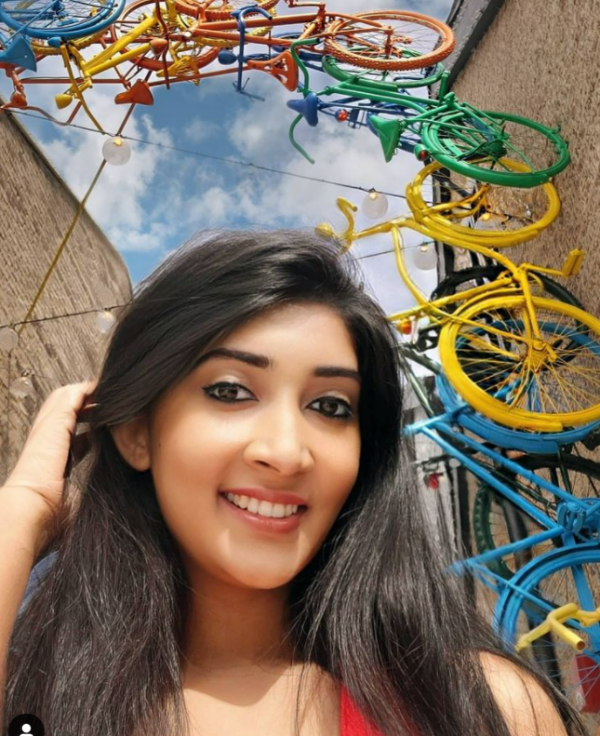 Selfie at Easton Bike Arch