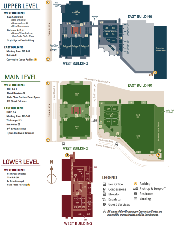 Convention Center Floor Plan