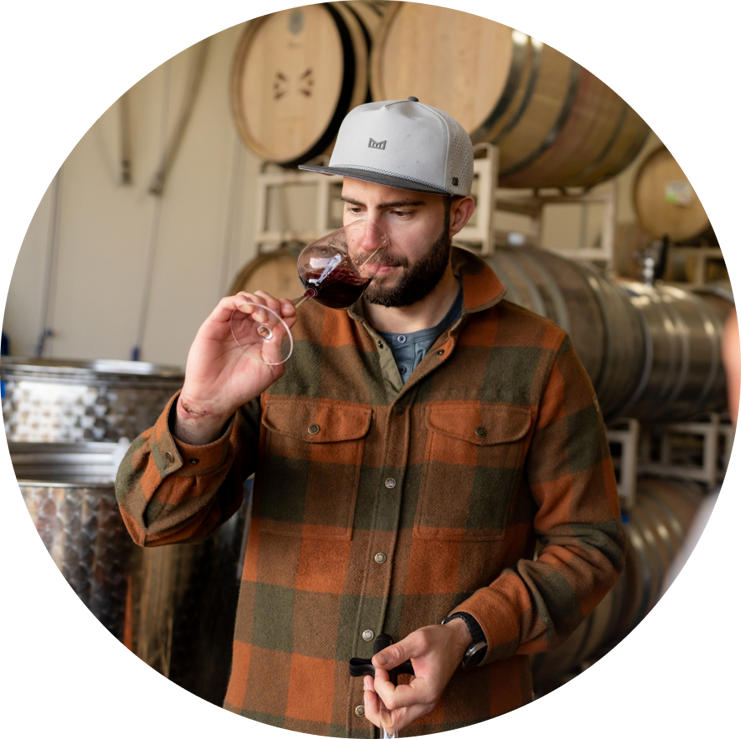 Paden West, Winemaker at Benza Vineyards