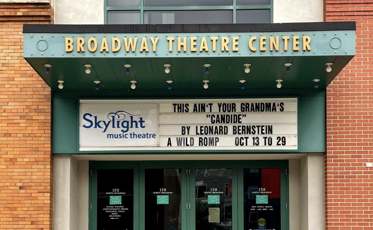 Skylight Marquee with Candide Display