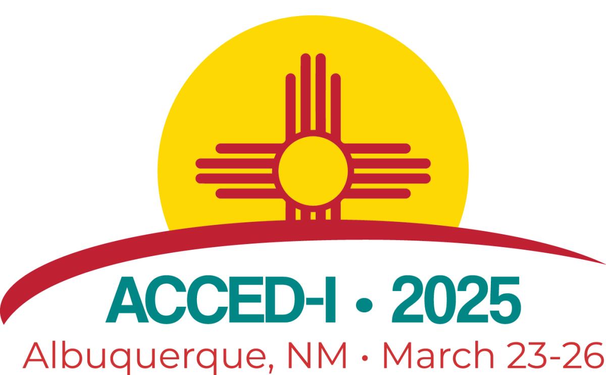 ACCED-I 2025 Conference logo