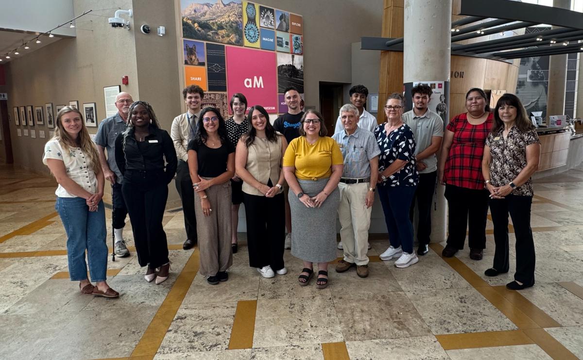A photo of the July 2025 ACE class at the Albuquerque Museum.