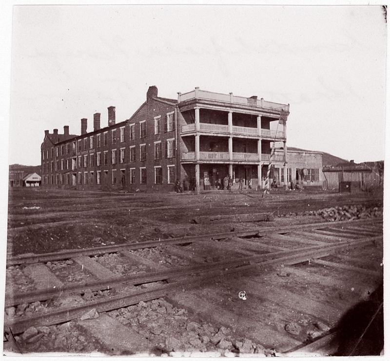 historic photo of the Crutchfield House, predecessor to the Read House