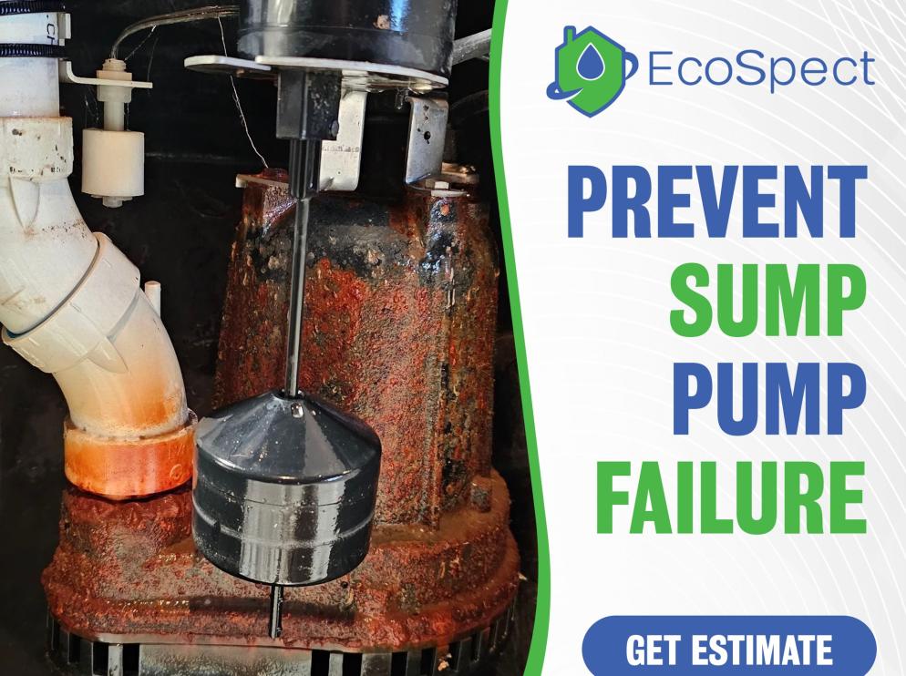 EcoSpect Prevent Sump Pump Failure