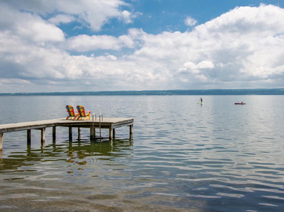 Finger Lakes Premier Properties Swimming Dock