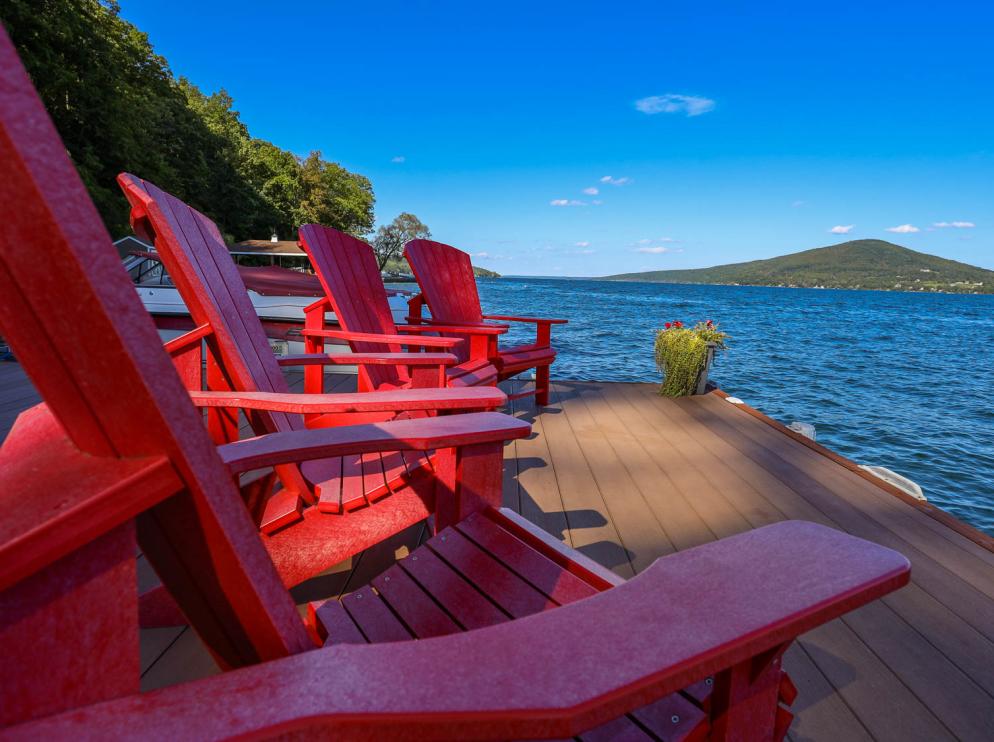 Finger Lakes Premier Properties Lakeside Dock