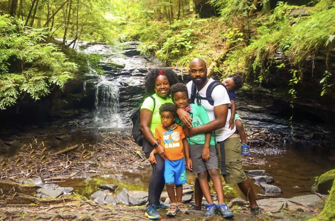 Zenovia's Fam at Camp McDowell