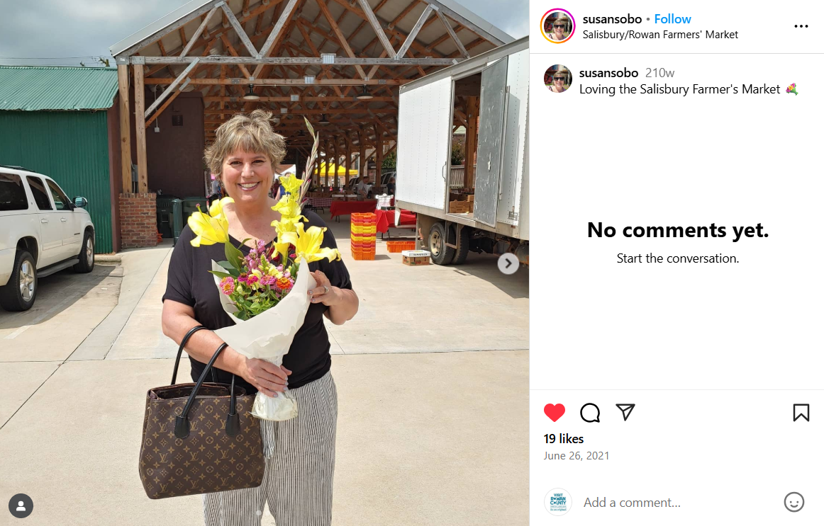 Farmers Market Instagram Post