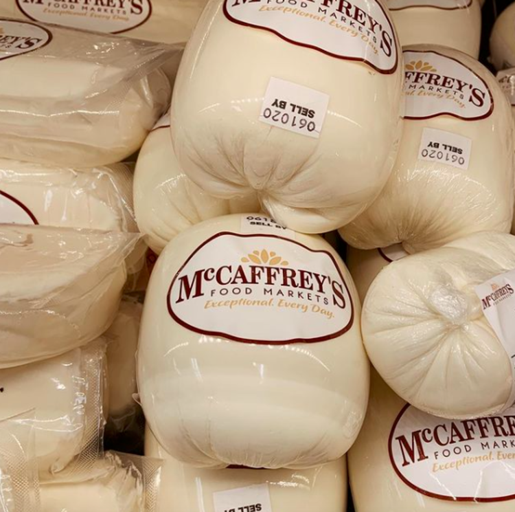 Hand crafted cheeses from McCaffrey's Food Market in Princeton