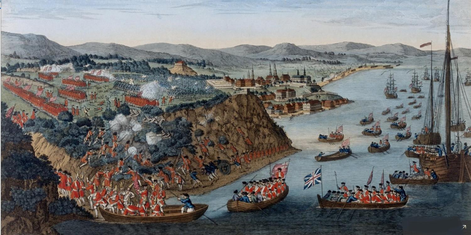 General Wolf Defeats Quebec