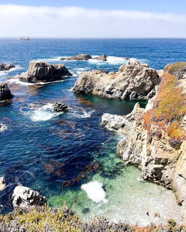 Cliffs At The Point Lobos State Natural Reserve