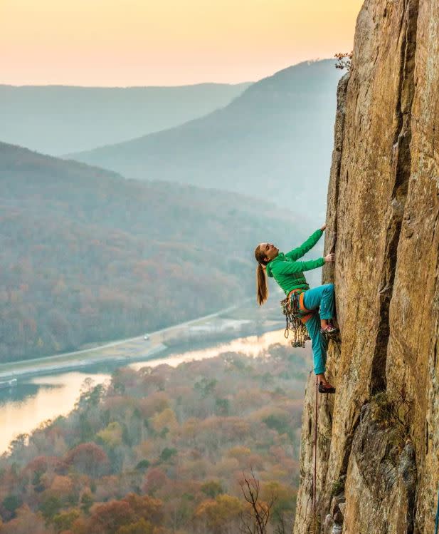 Climbing_Tennessee Wall