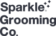 Sparkle Grooming Co logo Goldens in Golden