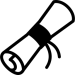 Icon of a degree certificate