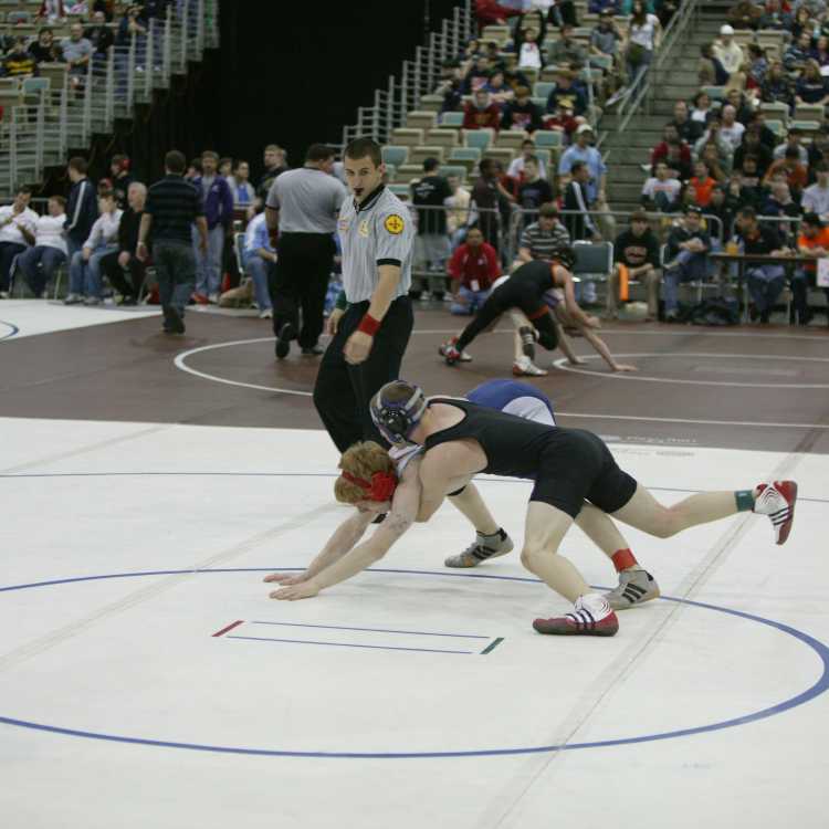 Wrestling at Pontchartrain Center