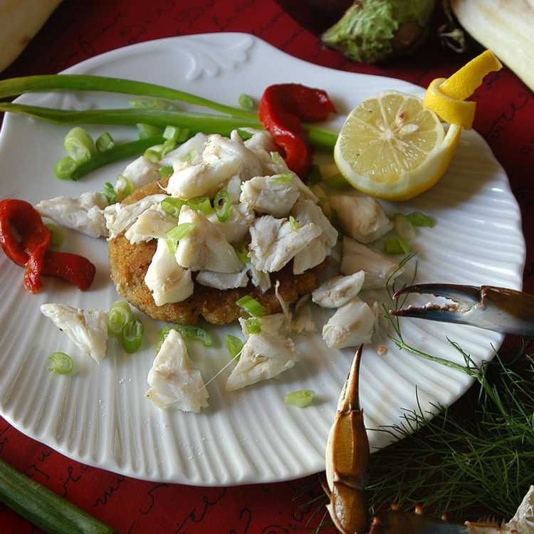 Andrea's Restaurant-Eggplant Crab Cake