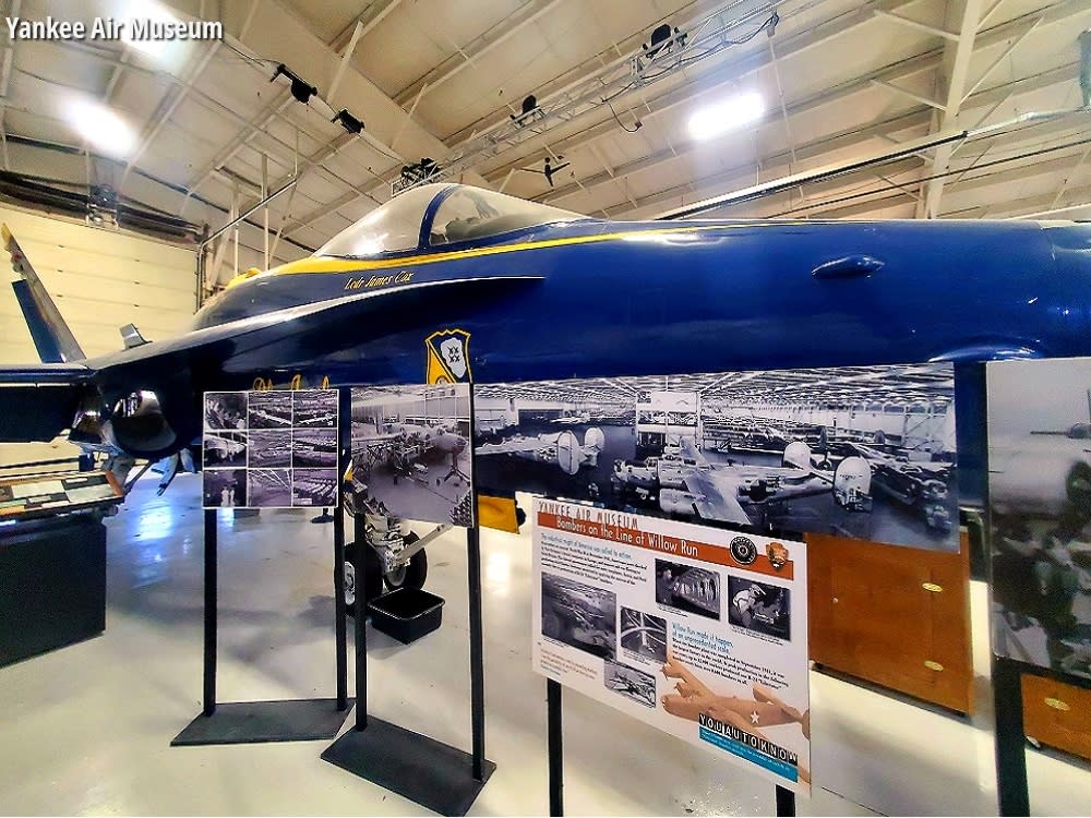 Yankee Air Museum Blue Angels aircraft