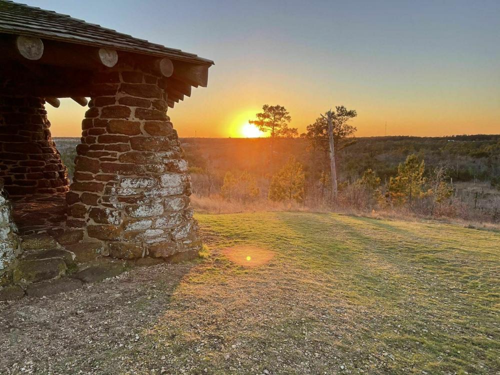 Bastrop State Park Overlook sunset