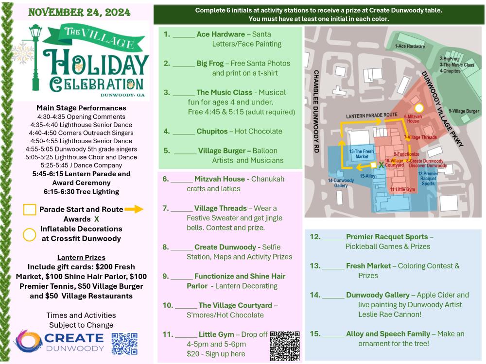 Dunwoody Map