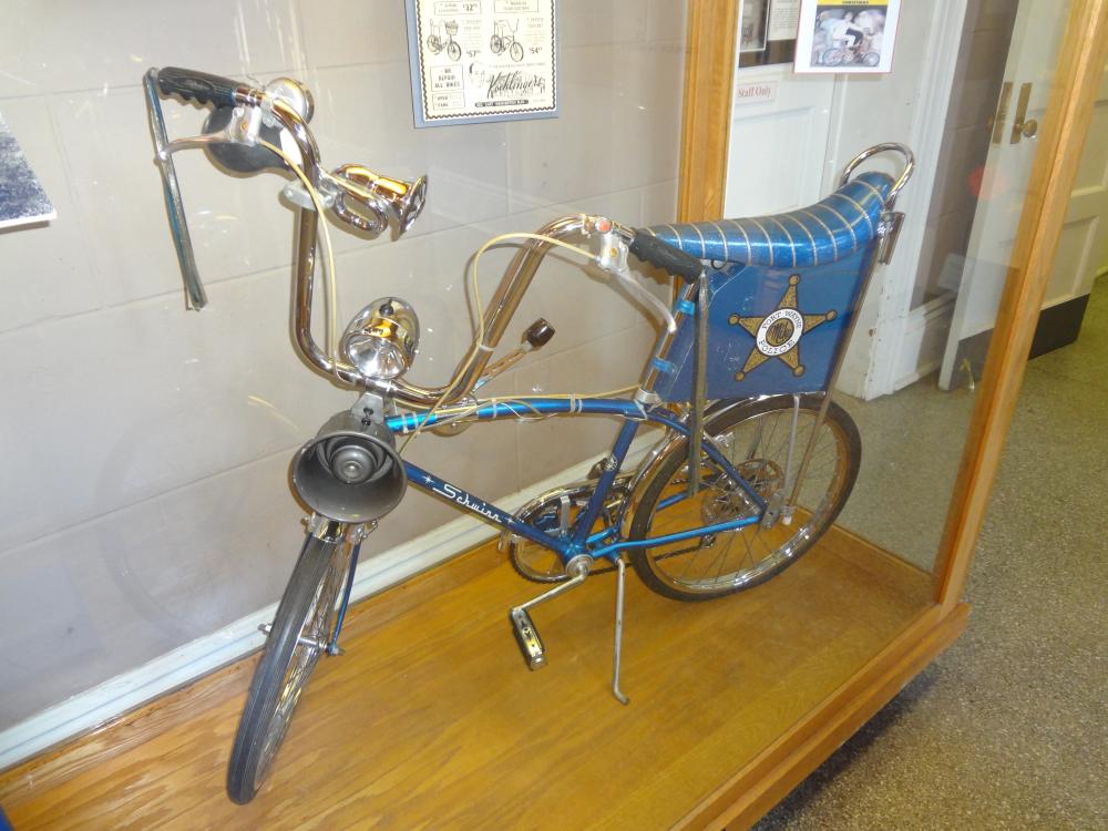 Fort Wayne Police Bicycle at the History Center