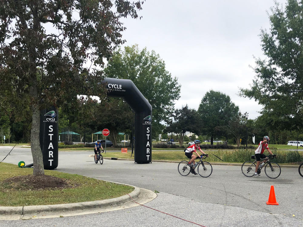 CycleNC Finish Line Smithfield 2022