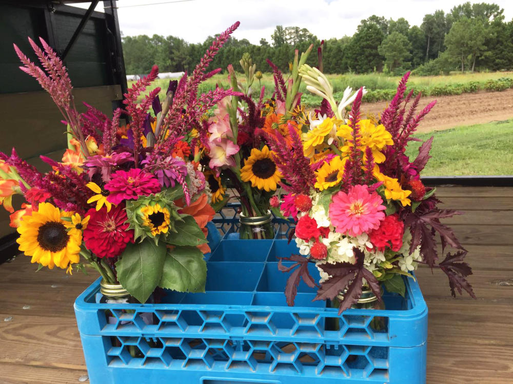 Blue Dragonfly Cut Flower Farm Bouquets