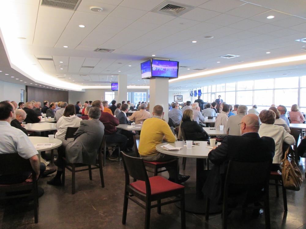 An event at PNC Field in Moosic, PA