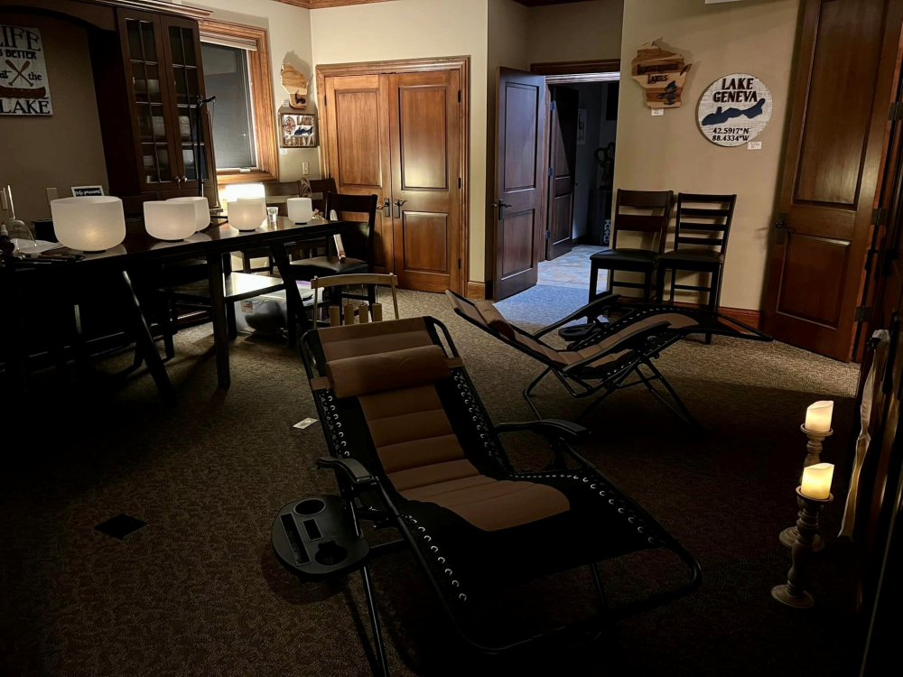 Quiet spaces at Essence Sound Healing