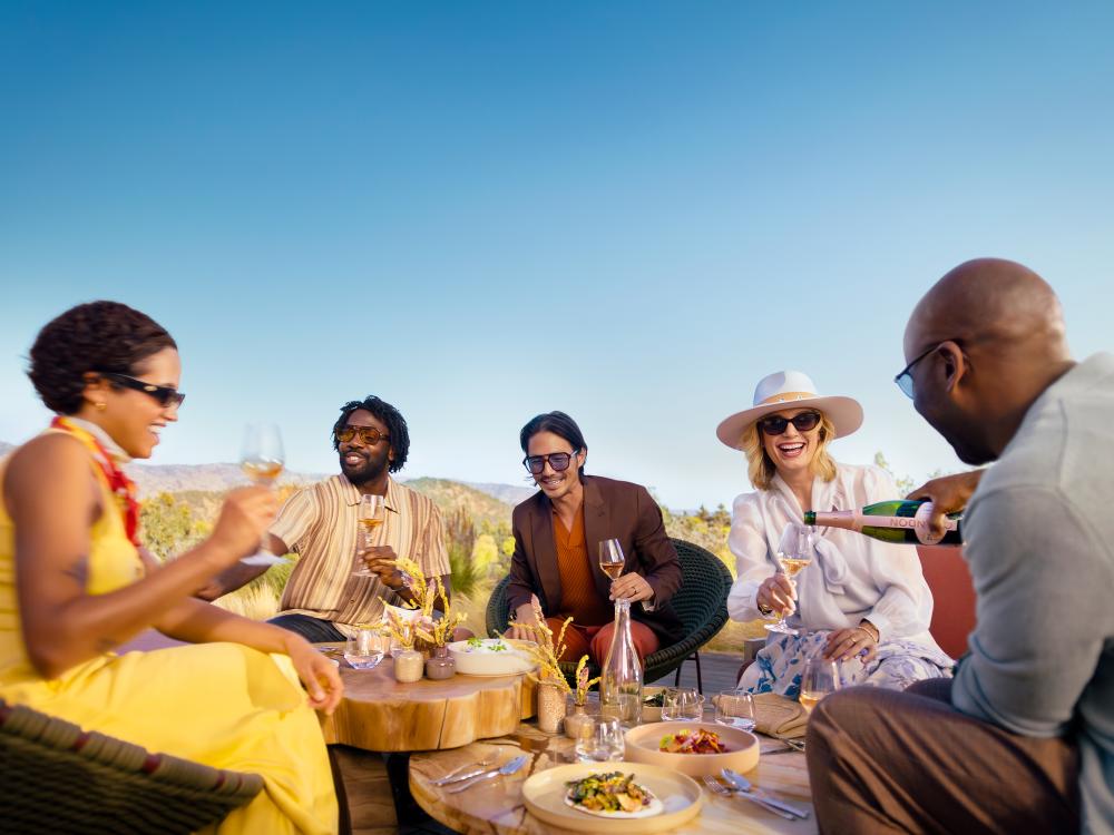 Brunch at Chandon in Napa Valley