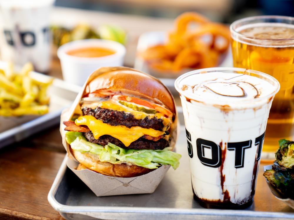 Gott's Double Cheeseburger from Gott's Roadside in Napa