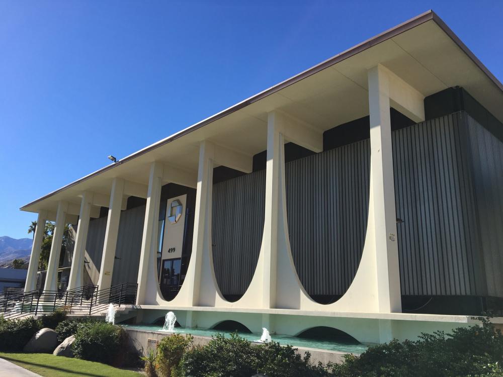 Coachella Valley Savings & Loan, 1961, E. Stewart Williams Architect