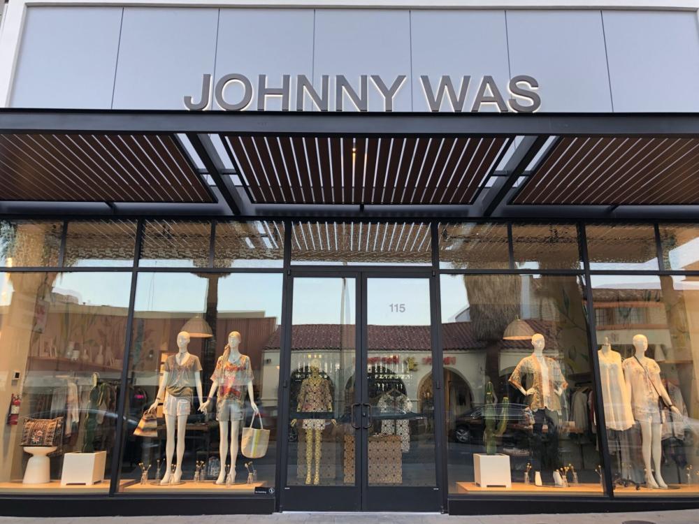 Johnny Was Exterior in Palm Springs