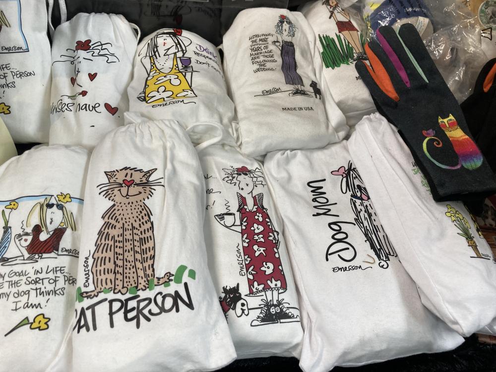 Cat pajamas from Revenge in Palm Springs.