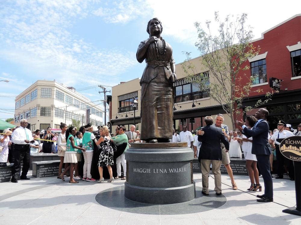 Maggie Walker Statue