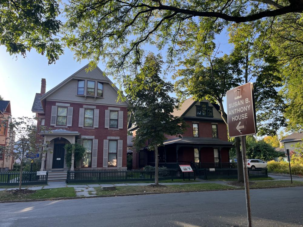Susan B. Anthony Museum & House: Front