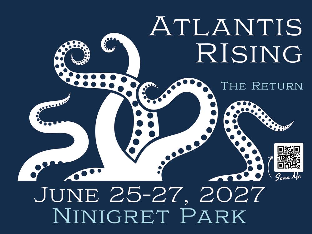 Atlantis RIsing The Return June 25-27, 2027 Ninigret Park