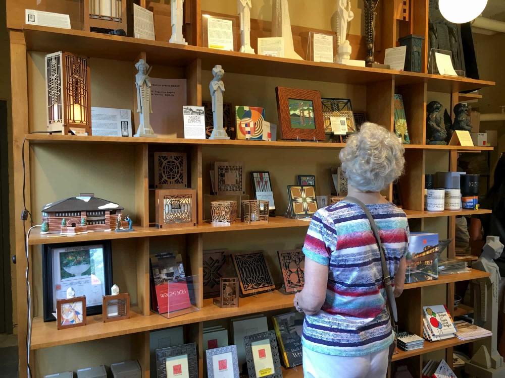 Gift Shop at Frank Lloyd Wright's Allen House