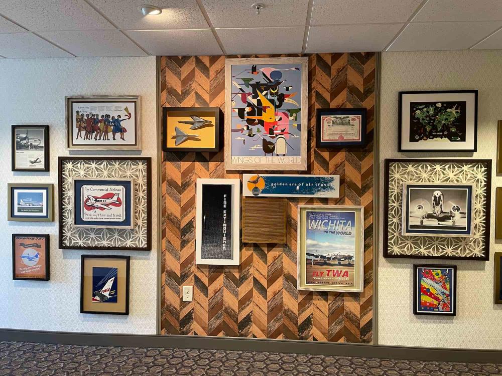 Aviation Pictures at Homewood Suites at the Waterfront Hotel In Wichita, KS