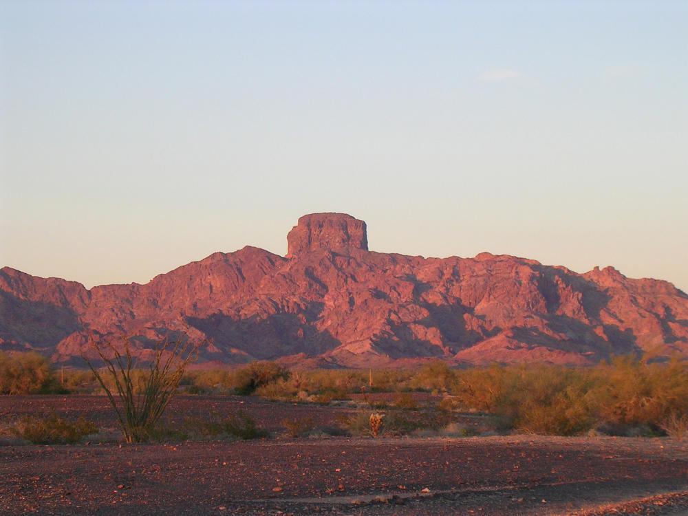 Castle Dome Peak in Yuma, Arizona