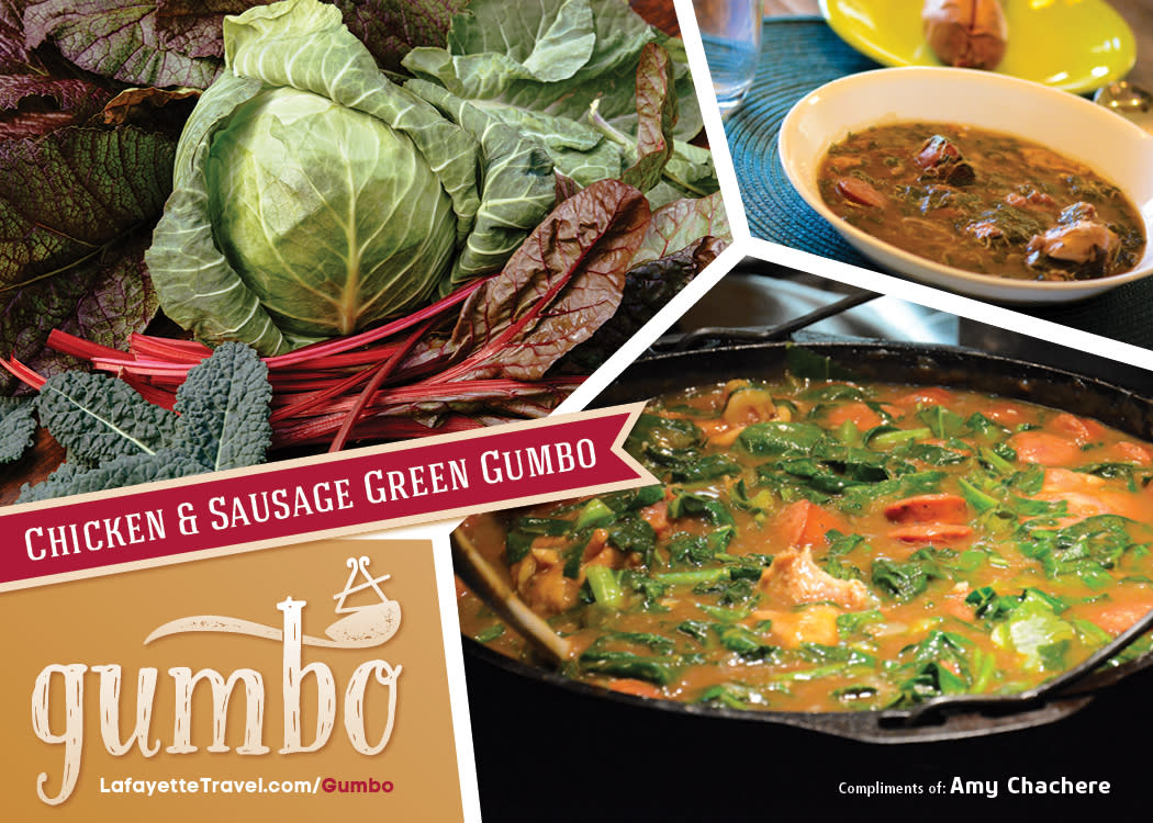 Green Gumbo Recipe Card