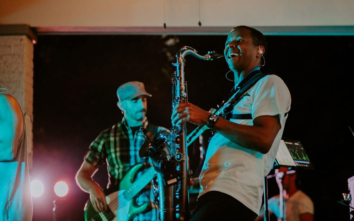 Front Porch Fest Sax