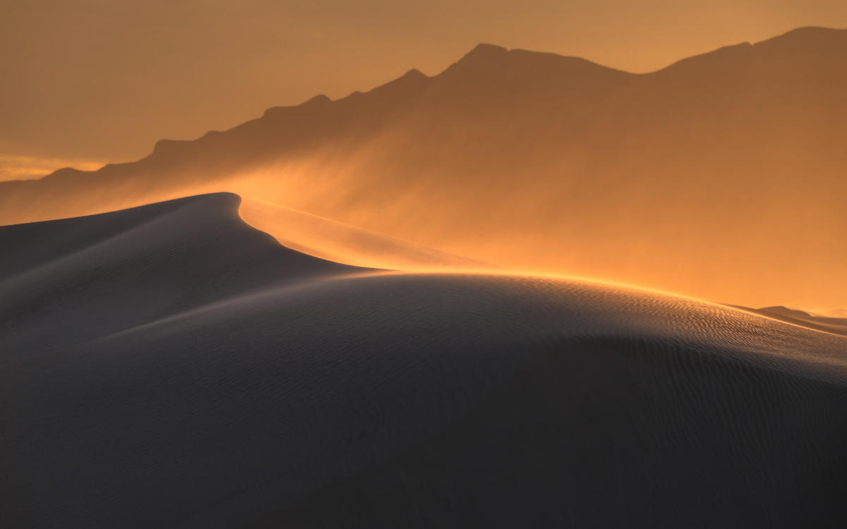 Landscapes 3rd place winner: Desert Winds by Charlie Lansche