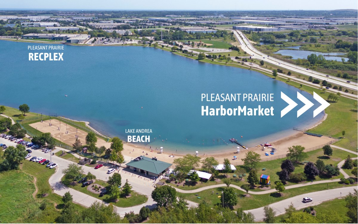 Pleasant Prairie HarborMarket Aerial Map