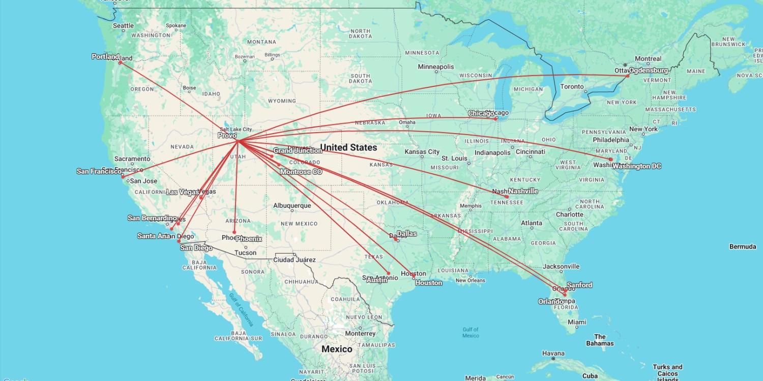 Provo Airport Direct Flights