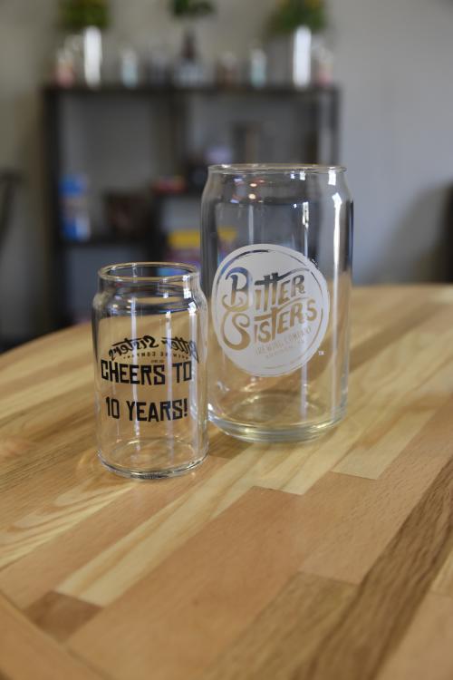 Bitter Sisters 10 years tasting glass