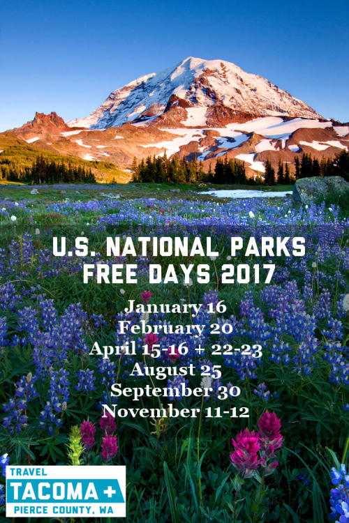 U.S. National Parks Free Days at Mount Rainier
