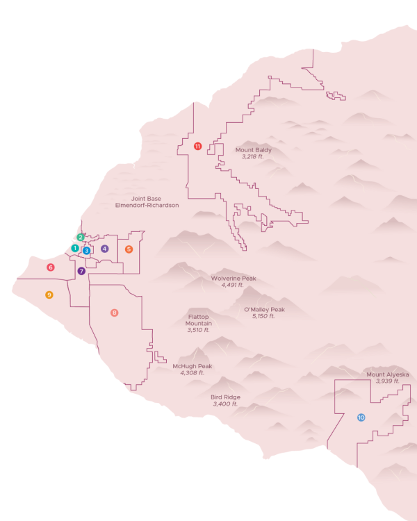 Anchorage Neighborhoods Graphic