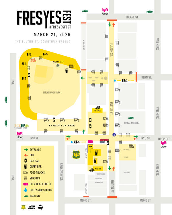FresYes Festival Map 2026